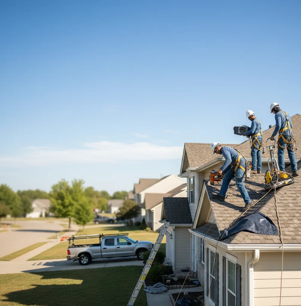 Roof Repair in Robert